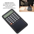 thumbnail image 4 of Calculator with Notepad, 12 Digits LCD Display, Mute Keys, Memo Lock Function, Health and Environmental , Portable and Light, for Student Teacher Office High School, 4 of 7