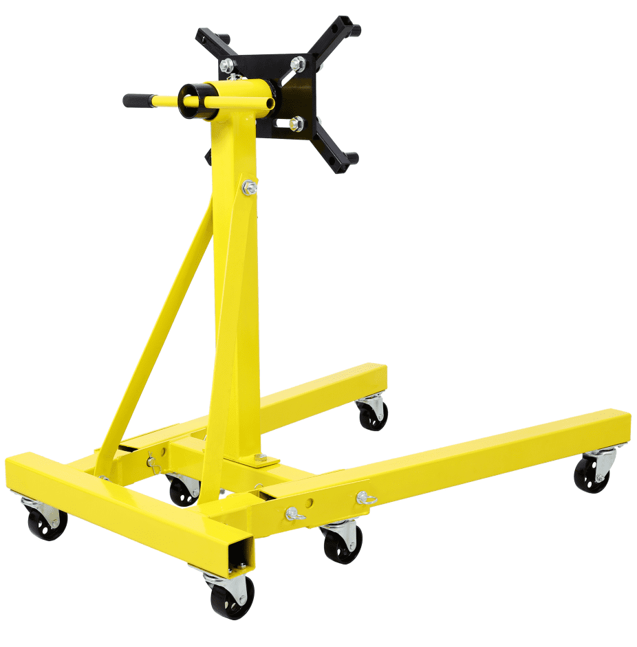 Folding Engine Stand 2000LB Capacity 360° Head Jack Dolly Mover