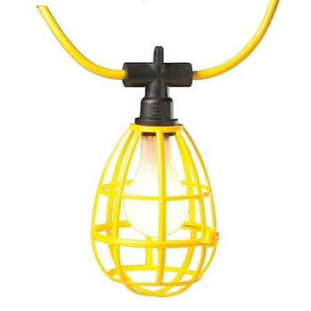 EPCO - 16010 - 101 Foot - Temporary String-o-Lights - 10 Foot Centers - No Plug