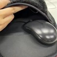 thumbnail image 2 of Heated Mouse Pad for Office Use USB Warm Cushion with PVC Material Black Color 7.8x7.8 Inches, 2 of 9