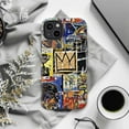 thumbnail image 6 of Crown Graffiti Art Phone Case, Neo-Expressionist Street Style iPhone Cover, Bold Abstract Urban Design Case for iPhone 16 15 14 13 12 11 Plus Pro Max Mini, 6 of 6