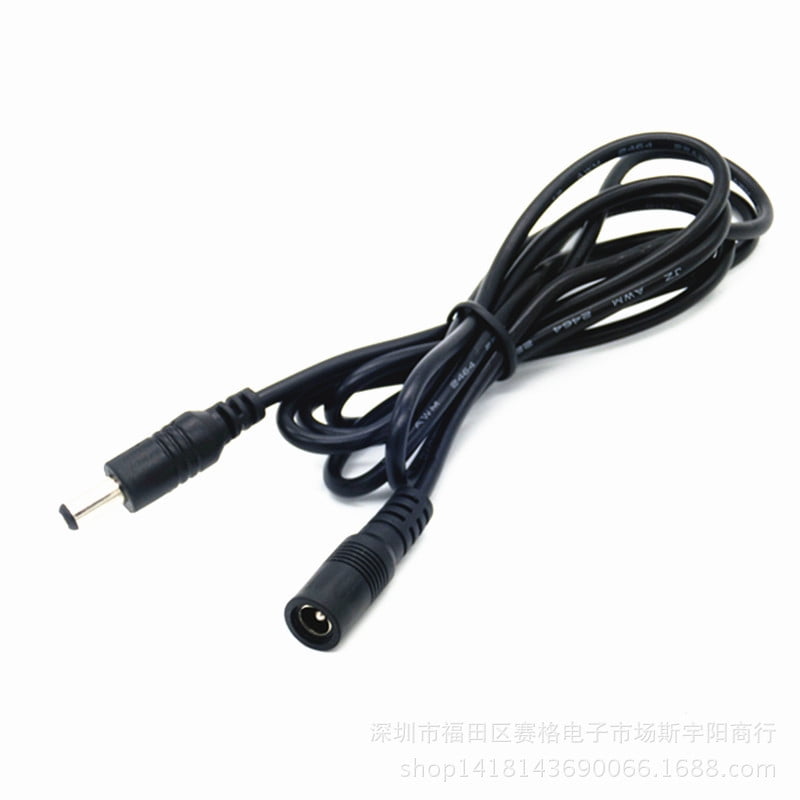 1 To 2 Power Lead Cable Splitter 2 1mm Male Dc Plug To Dual Female