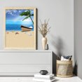 thumbnail image 2 of Kit Punto Cruz Playa Impreso Hilo Algodón Ecológico Bordado 11CT 40x53cm, 2 of 9
