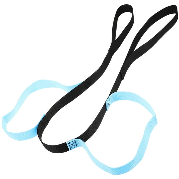 Soimiss Leg Strengthener Soft Strap for Disabled and Elderly Black 1Set