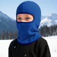thumbnail image 5 of Kilaqueen Youth Balaclava Ski Mask for Boys and Girls, Stretch Full Face Cover and Neck Warmer for Cold Weather Skiing, Cycling and Play, 5 of 9