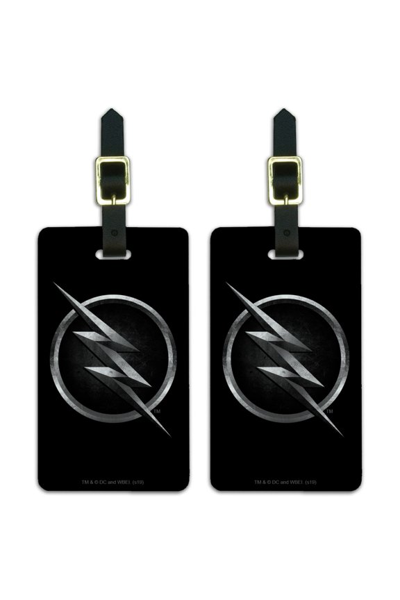 The Flash TV Series Zoom Logo Luggage ID Tags Suitcase Carry-On Cards - Set of 2