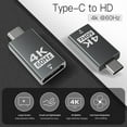 Wmool 4K USB C to HDMI Adapter Type C Cable Converter iPhone 15 Plus