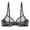 Black, variant on RMGVDSD Women's Beauty Back Bra Fully See Through Women's Bras Mesh Bra See Through Soft Steel Ring Breathable Sexy Bra Seamless Push Up Bras