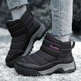 thumbnail image 6 of Women Snow Boots Fur Lined Ankle Boots Warm Winter Shoes Non-slip Hiking Shoes for Women, 6 of 14