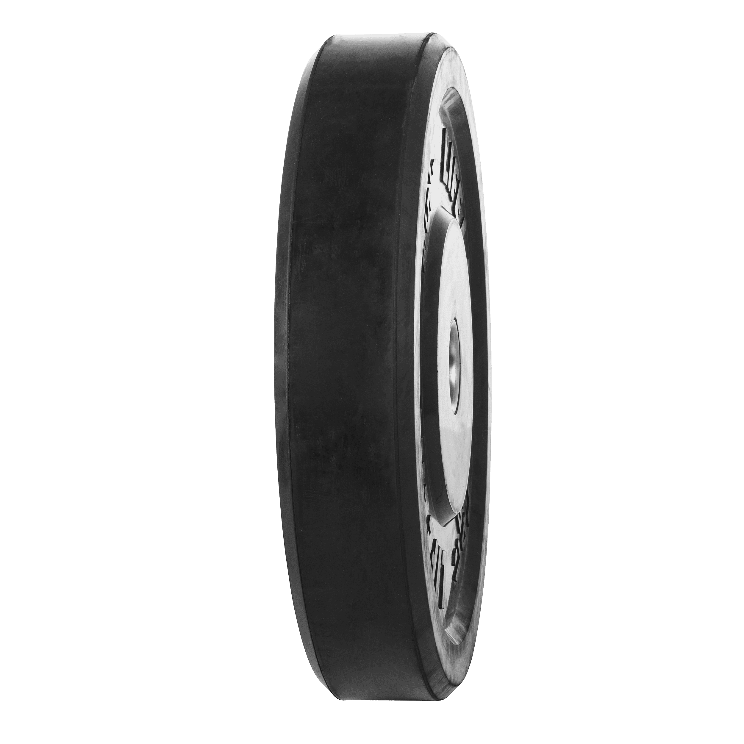 Lifeline Fitness Olympic 45 lb. Rubber Bumper Weight Plate - Single 2" Barbell Plate for Home Gym Equipment, Fitness equipment for use with weight bench