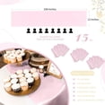 thumbnail image 4 of 15 Pack Pink Satin Table Runner 12 x 108 Inch Long Table Runner for Wedding Birthday Party Engagement Decorations, 4 of 7