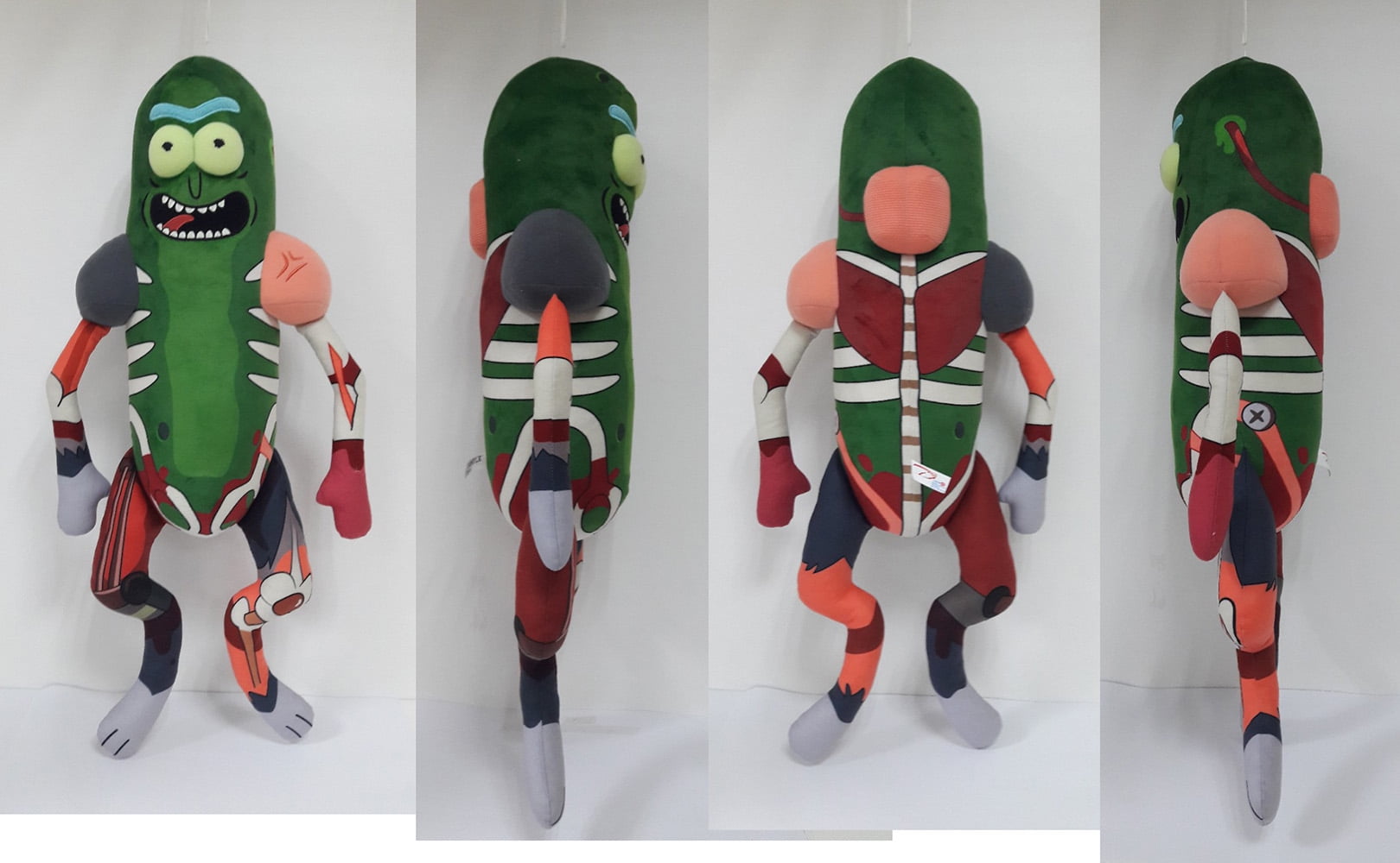 pickle rick rat suit plush