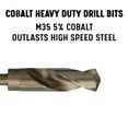 thumbnail image 5 of Qualtech DWDCO1-1/16 1-1/16" 1/2" Reduced Shank Cobalt Silver and Deming Drill Bit, 5 of 10