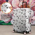 thumbnail image 4 of White Cow Cloud Pattern Luggage Cover Fashion Suitcase Cover Baggage Covers Fit 25-28 Inch Luggage (Go Travel), 4 of 5