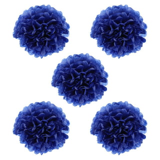 Unique Industries Blue Birthday 16 Asymmetrical Shaped Tissue Paper  Hanging Pom Poms 