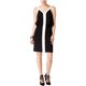 thumbnail image 2 of Vestido tubo bar III con bloques de color negro XX-Large, 2 of 2