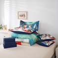 thumbnail image 6 of Castle Fairy Kids Animal Deer 7pcs Bedding Comforter Set,Happy New Year Queen Bedding Sets Super Cozy,Merry Christmas Queen Sheet Sets,Breathable Home Decor, 6 of 8