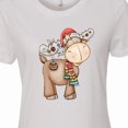 thumbnail image 4 of Inktastic Christmas Molly Moose Women's T-Shirt, 4 of 5