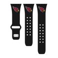 thumbnail image 2 of Black Arizona Cardinals Logo Silicone Apple Watch Band, 2 of 3