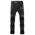 thumbnail image 1 of Pantalons Décontractés Imperméables Randonnée Coupe-Vent Couple Pantalons Secs Extérieur Hommes Pantalons Quik Hommes Vêtements Liquidation L Vert Armée, 1 of 3