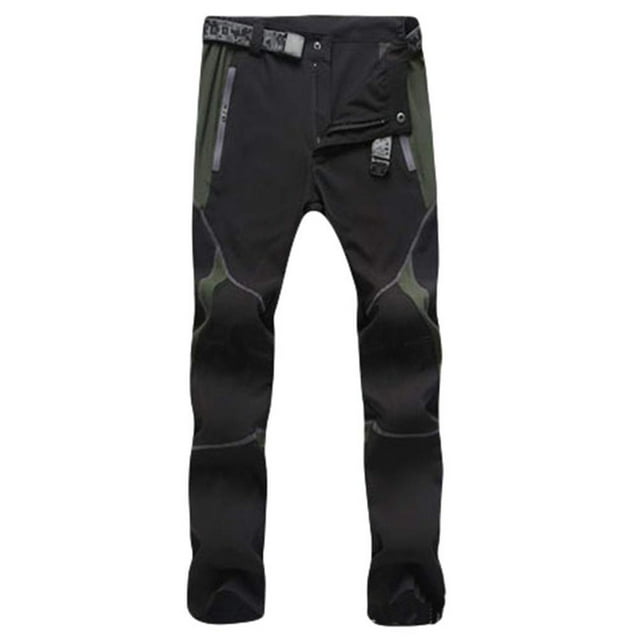 Pantalons Décontractés Imperméables Randonnée Coupe-Vent Couple Pantalons Secs Extérieur Hommes Pantalons Quik Hommes Vêtements Liquidation L Vert Armée