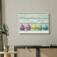 thumbnail image 2 of wall26 Canvas Print Wall Art Rainbow Cupcakes with Candles Food Dessert Wood Panels Photography Chic Scenic Colorful Multicolor Cool Zen for Living Room, Bedroom, Office - 12"x18", 2 of 5