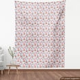 thumbnail image 4 of Ambesonne Floral Fabric by the Yard Upholstery, Watercolor Different Flowers, 3 Yards, Multicolor, 4 of 5