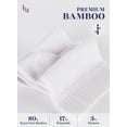 thumbnail image 5 of Hugh Ugoli Men's Diabetic Bamboo Ankle Socks, Seamless Toe, Non-Binding Top, 4 Pairs, White, Shoe Size 8-11, 5 of 7