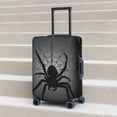 thumbnail image 2 of Lsque Black Spiders Printed Luggage Cover, Travel Luggage Protector,Scratch and Dirt Resistant, Fits 18-32 Inch Luggage - Large, 2 of 9