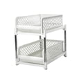 thumbnail image 2 of Organizador de gabinete extraíble de 2 niveles para condimentos, para despensa y cocina Blanco, 2 of 9