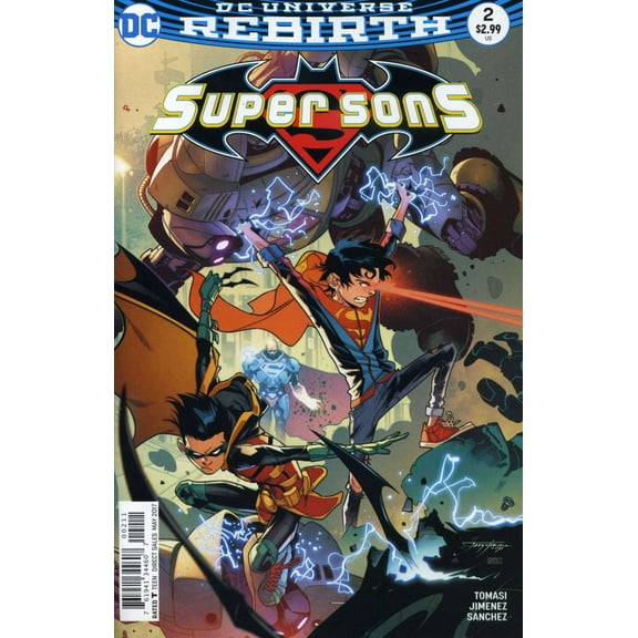 Super Sons #2 VF ; DC Comic Book