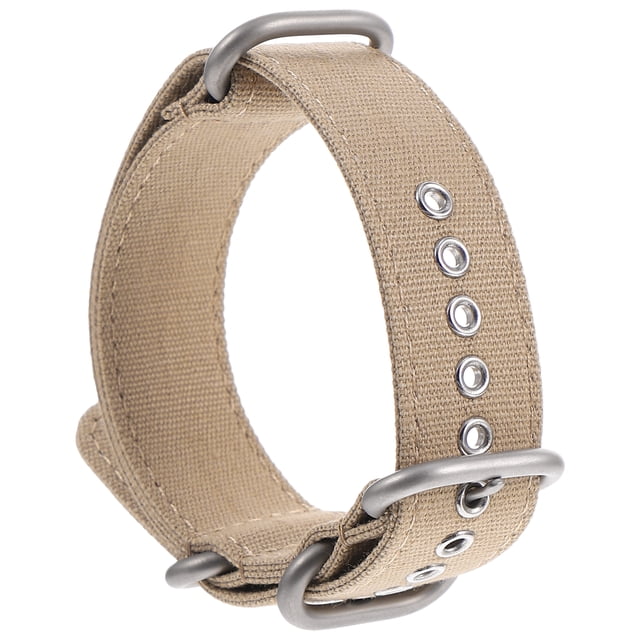 MasteelfCA 1 Pc Canvas Watch Band Accessory 304 Buckle Canvas Watch Replacement Band
