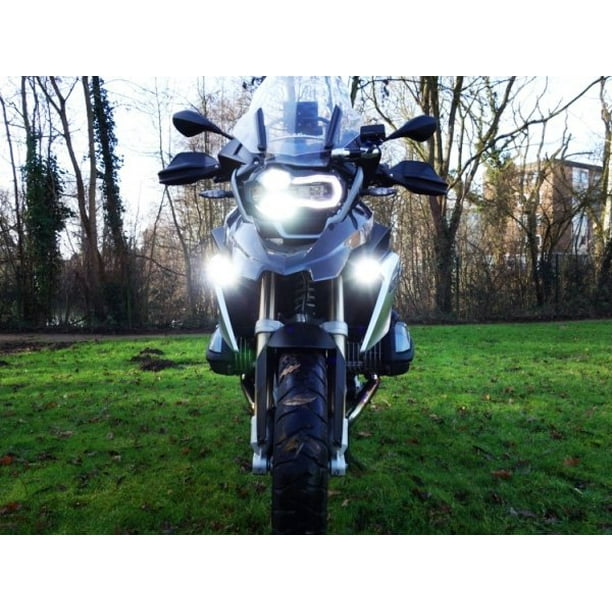 For BMW R1200GS Adventure 6000K LED Flood Lamps Lights Kit (all years) Walmart.com
