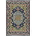 thumbnail image 1 of Kaleen Sunice Collection 5' x 7.5' Lime Green Floral Outdoor Rug, 1 of 3