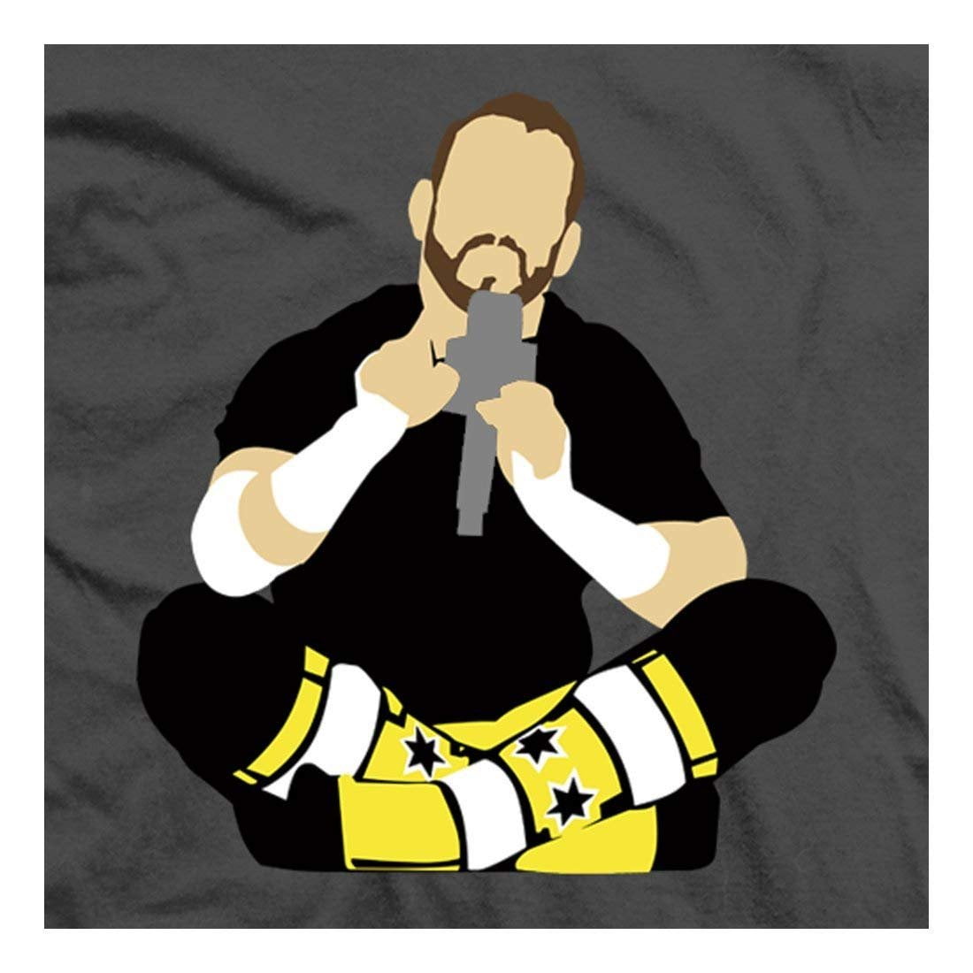 New! AEW CM Punk Chicago Blackhawks T-shirt Men's size Medium M