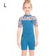 thumbnail image 2 of NUEVO ESTILO NIÑOS HETSUITS TRAJE DE BURGING DE AFERIOR APROVECCIONADO 2,5 mm Traje de baño completo para el buceo para jóvenes Snorkeling Surfing Natación Azul L Yuarrent OD003674-08, 2 of 7