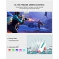 thumbnail image 5 of XVX Gaming Mouse Wired RGB Mouse Backlighting 7 Programmable Buttons 12000DPI Optical Sensor Coral Sea Theme Mouse White G705, 5 of 10