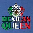 thumbnail image 5 of Wild Bobby Mexican Queen Latin Pride Women Tri-Blend Racerback Tank Top, Vintage Royal, Large, 5 of 5