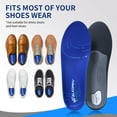 thumbnail image 6 of Walkomfy Heavy Duty Support 210+lbs Plantar Fasciitis Insoles for Women Men, Arch Support Orthotic Inserts, Flat Feet Metatarsalgia Heel Pain Relief Orthotics, Work Boot Shoe Insole All Day Cushioning, 6 of 6