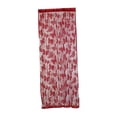 thumbnail image 1 of Cortina de Mariposa Gloria panel de Ventana con flecos rojo Vino, 1 of 9