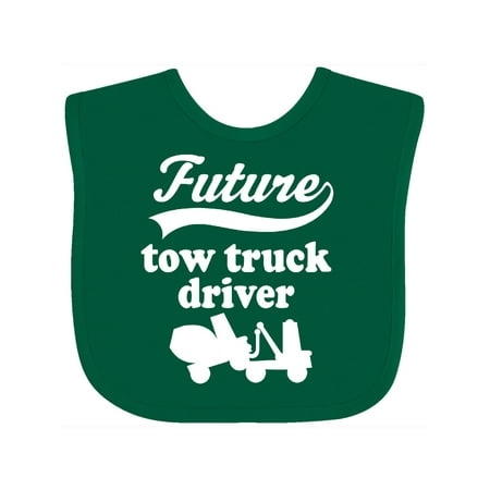 

Inktastic Future Tow Truck Driver Childs Gift Gift Baby Boy Bib