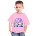 thumbnail image 4 of Edvintorg Kawaii Easter Shirts For Kids 3-14Years Summer Boys Girls Tee Shirts Fashion Printed Round Neck Short Sleeve Tops Children's Clothing On Clearance, 4 of 4