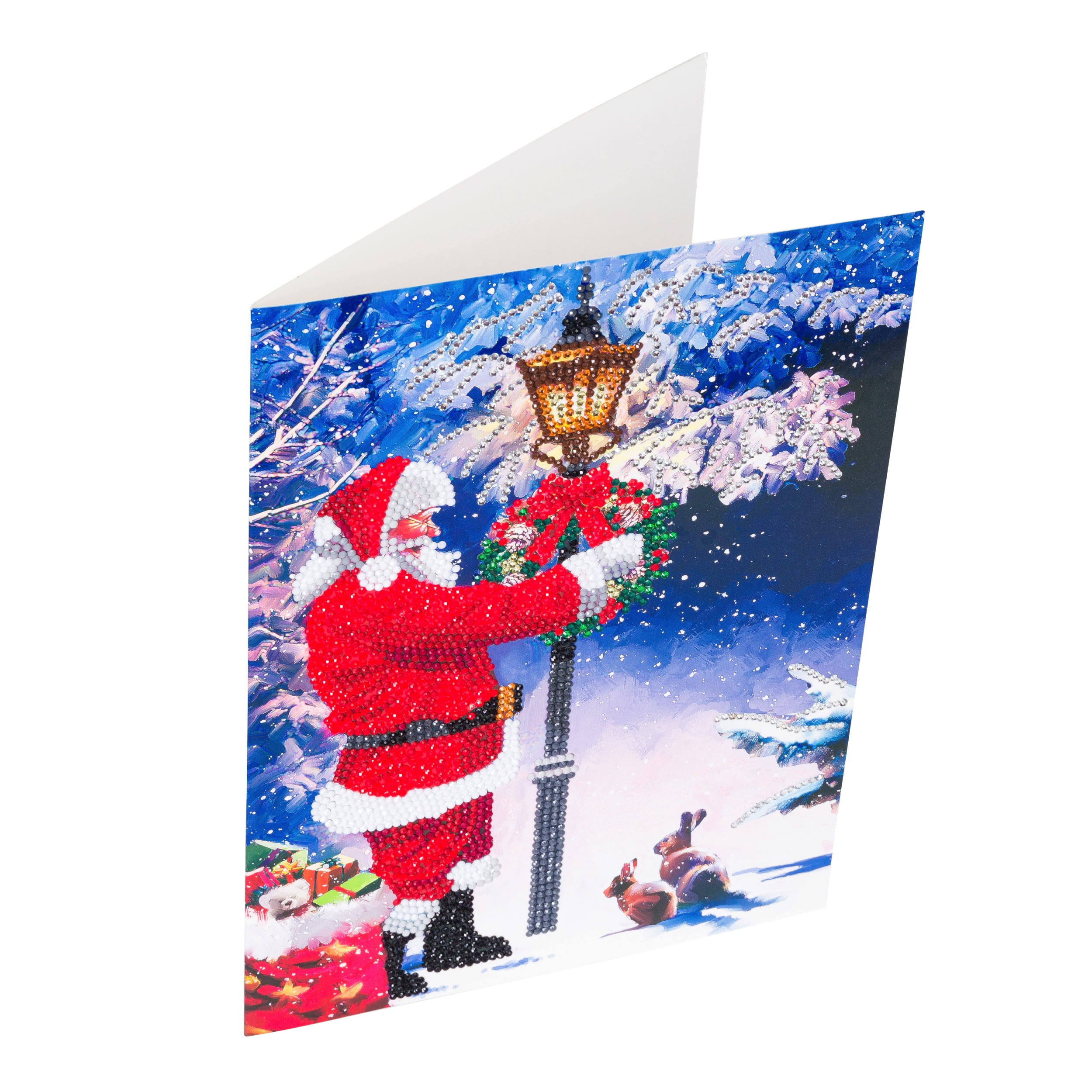 Crystal Creations Kit: Santa on the Rooftop - Craft Kits - Art +
