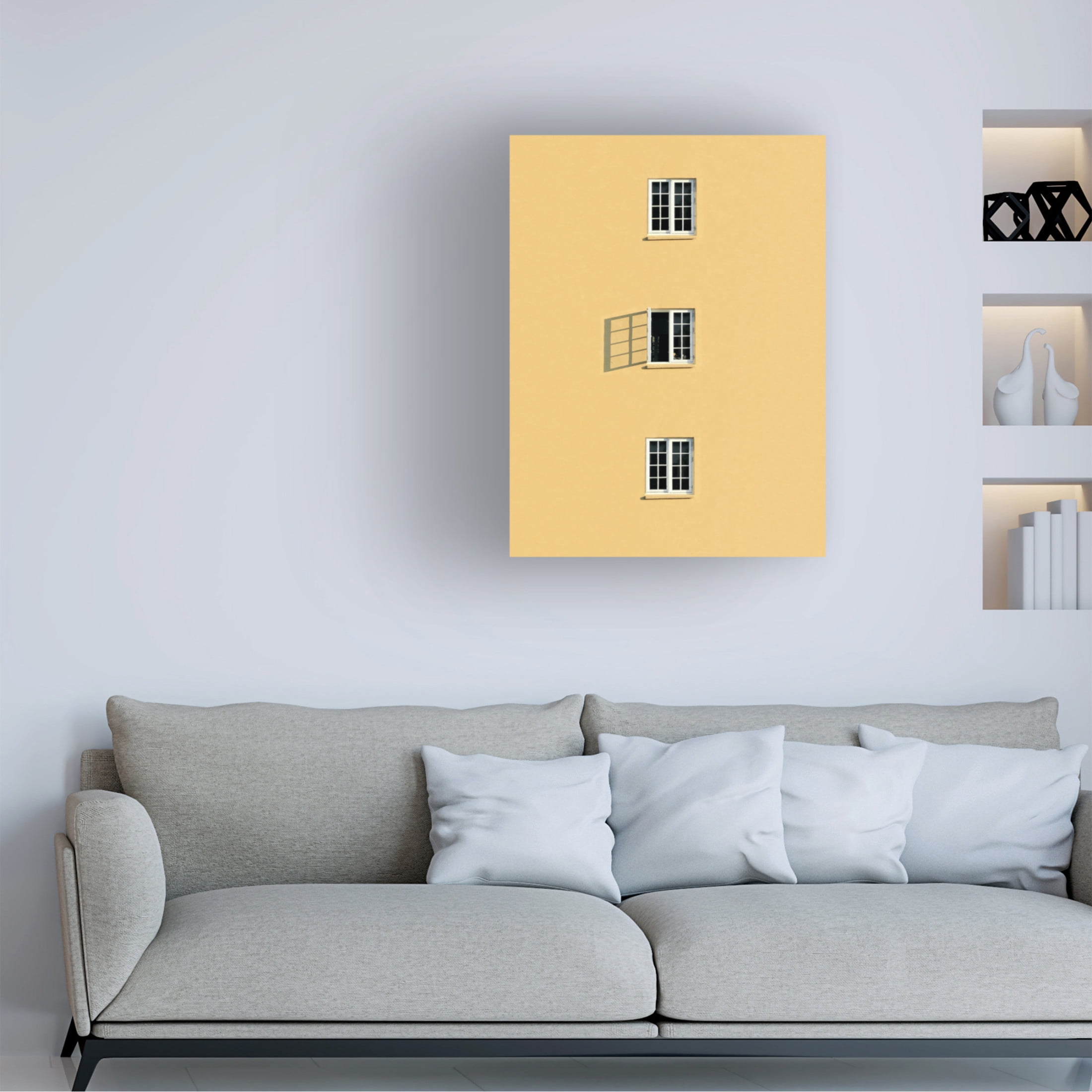 Trademark Fine Art Marcus Cederberg  Summer evening Canvas Wall Art