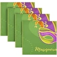 thumbnail image 5 of Coolnut Mardi Gras Cloth Napkins Set of 1, Oversized Washable Reusable Polyester Dinner Table Napkins for Family, Restaurant, Party Decor, 20 x 20 Inch, 5 of 7