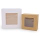 thumbnail image 5 of Cajas de panadería KGJQ de 10,1 x 10,1 x 6,3 cm, aptas para uso alimentario, ecológicas (10 unidades), 5 of 8