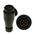 thumbnail image 1 of Helado Material 13-Pin Plug 12V 13 polos remolque Bar remolque enchufe N tipo vehículo ext Irfora http://www.guphotos.com/images/K/2/K4212/K4212-1-932a-1HBx.jpg, 1 of 5