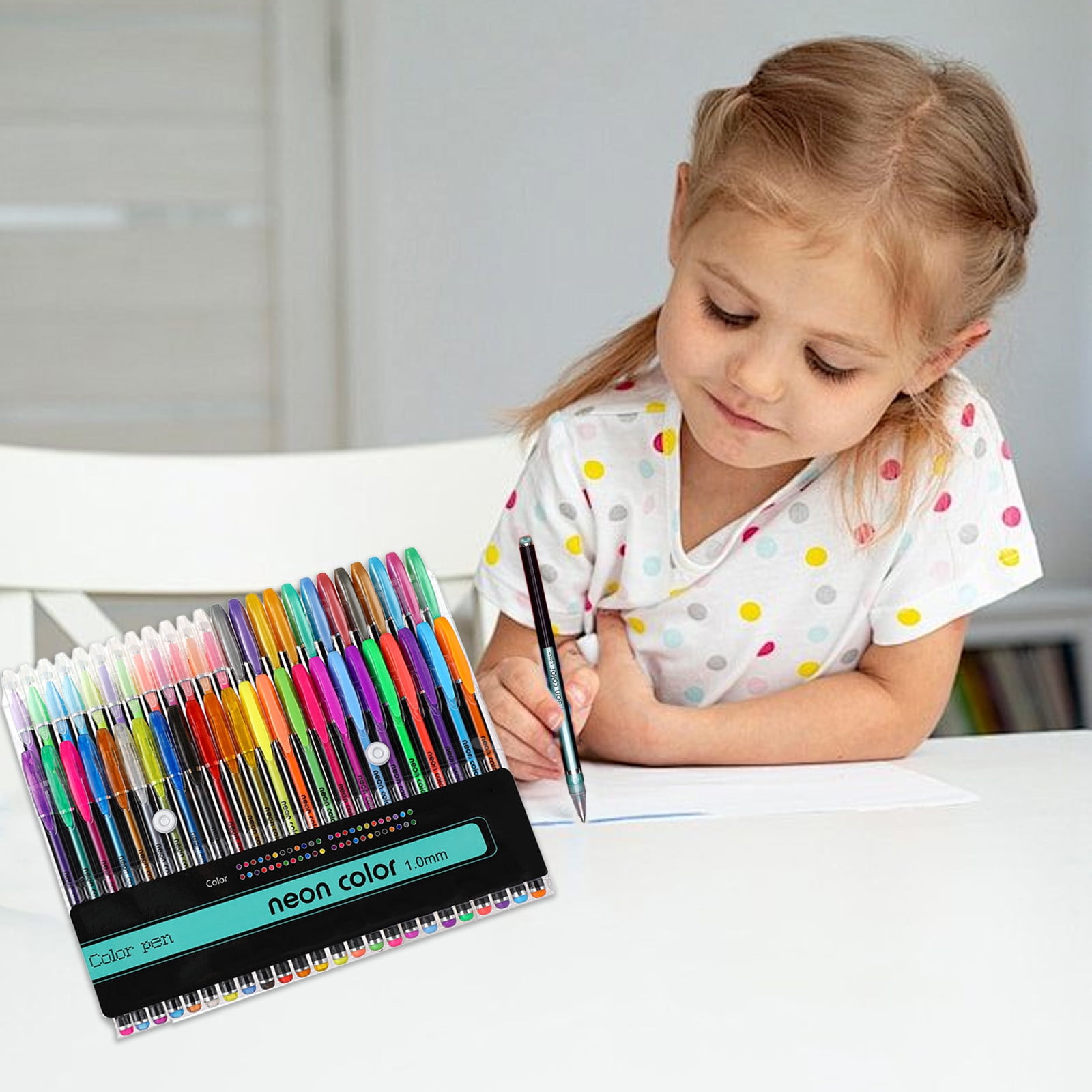 Gradient Color Highlighter Pen Non Bleeding Highlighter Eye Protection Marker Pen For Student Stationery