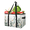Multicolor 4, variant on CURLYOOT Sage Green Daisy Floral Reusable Grocery Bag, Foldable Shopping Tote Bag with Reinforced Handles, Large Kitchen Grocery Bags for Shopping Groceries Picnic