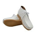 thumbnail image 5 of New Castle White Leather Mens Casual Shoe from the British Collection, 5 of 5